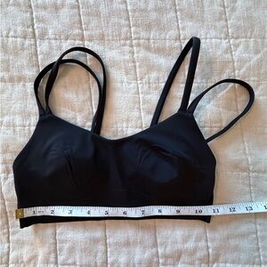 Lululemon Women's Black Strappy Bralette